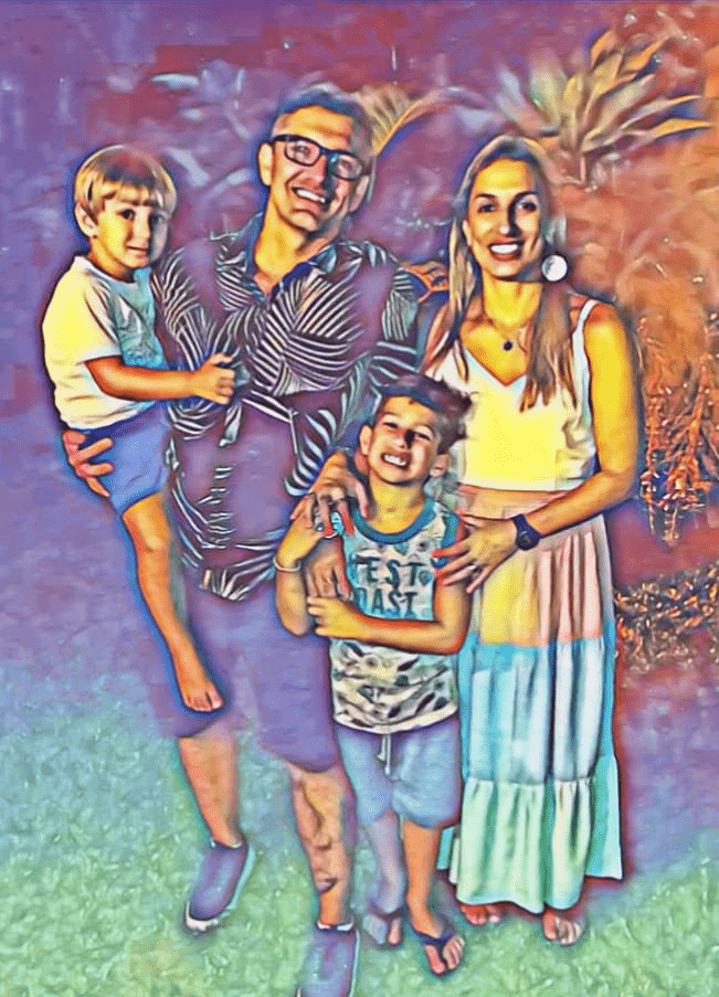 Familia reunida Bruno Koch
